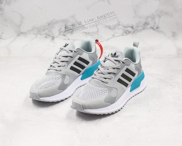 Adidas男鞋 阿迪跑鞋 阿迪達斯三葉草男女鞋 男女同款  hdx13339